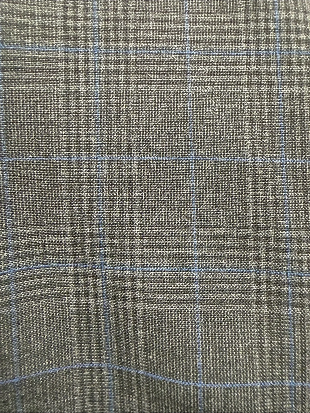 J. Crew Men's Thompson Tapered Gray Glen Plaid Dress Pants